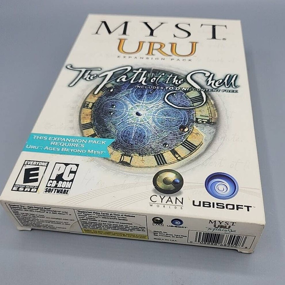 Myst Uru The Path of the Shell Expansion Pack PC Video Game with Box Classic - Picture 5 of 8